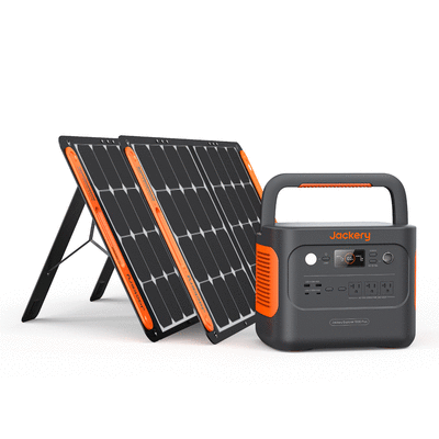 Jackery Explorer 1000 Plus Portable Power Station with 2x