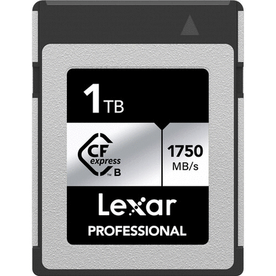 Lexar 1TB Professional CFexpress Type B SILVER Series Price Lexar 1TB Professional CFexpress Type B SILVER Series Price