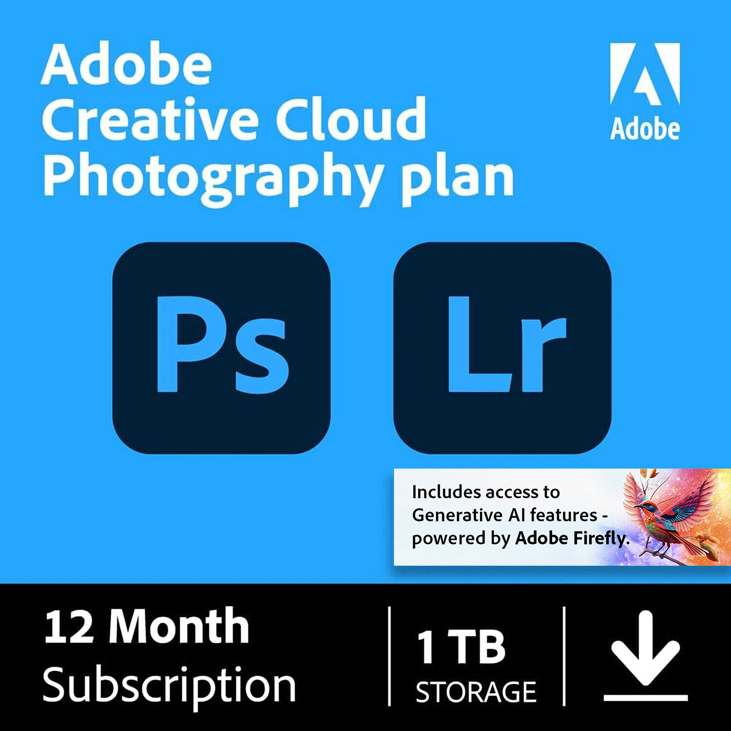 Hot: Adobe Creative Cloud Photography Plan, 12 Months, 1TB, $99.99 ...