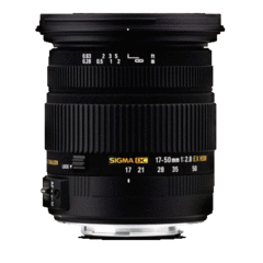 Sigma 17-50mm F2.8 EX DC OS HSM for Sigma