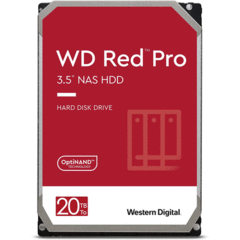 WD 20TB Red Pro 7200 rpm SATA III 3.5" Internal NAS HDD (Retail)
