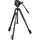 MT190X3 3-Section Aluminum Tripod with MVH500AH Fluid Head Hybrid Video Kit Tripod