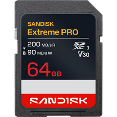 SanDisk 64GB Extreme PRO UHS-I SDXC Memory Card